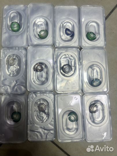 Линзы контактные цветные