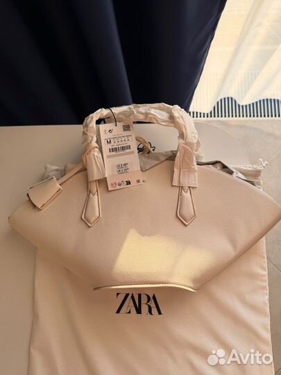 Сумка-корзинка Zara, в наличии