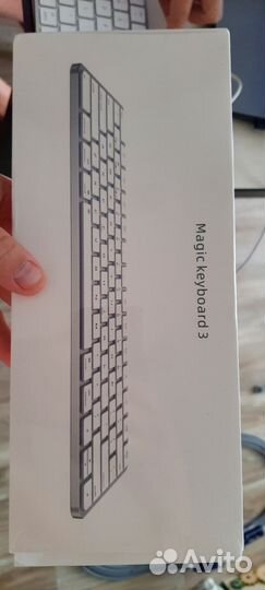 Apple magic keyboard 3 в серебристом цвете