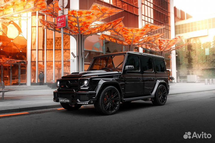 Аренда Mercedes G-class AMG G63 Brabus Гелик