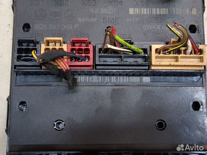 Блок комфорта Skoda Fabia, 2007