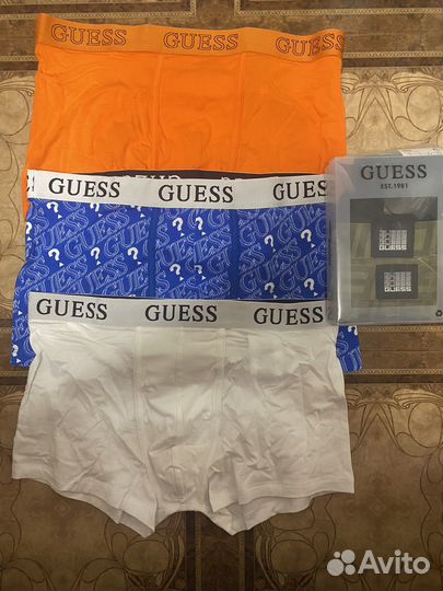 Трусы Guess оригинал набор