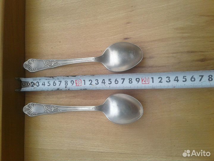 Столовая ложка серебро 875 проба