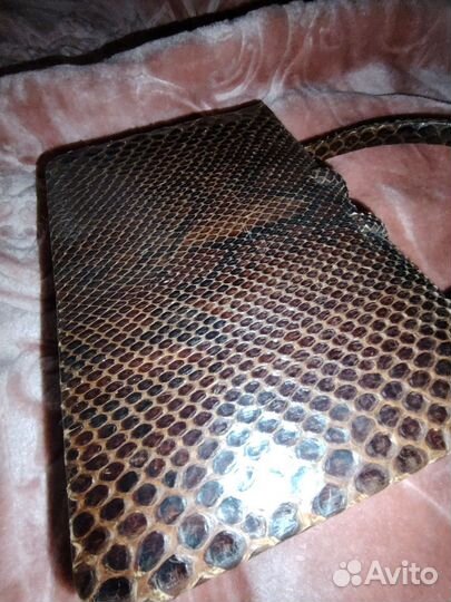 Сумка рептилия винтаж