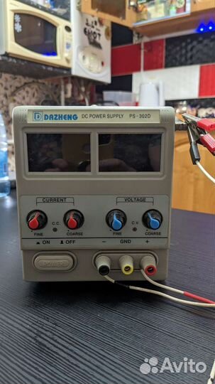 Лабораторный блок питания 30в