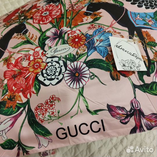 Зонт женский автомат новый Gucci антиветер