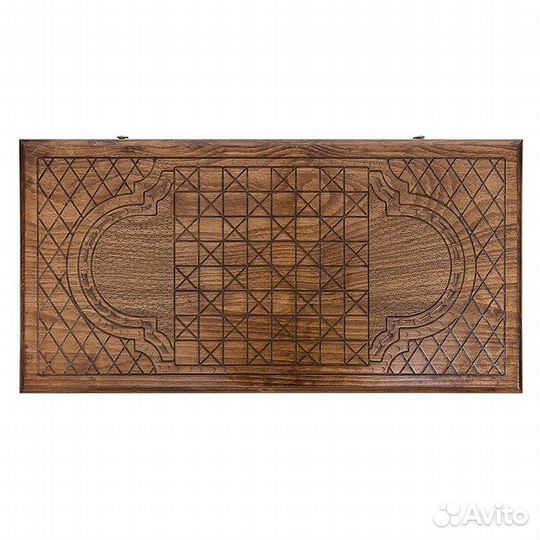 Нарды резные Знак Зодиака Телец 62 х 64 см бук Армения 62637