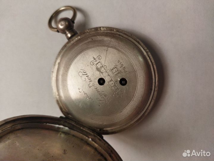 Серебренные часы tobias