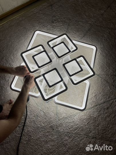 Люстра светодиодная с пультом