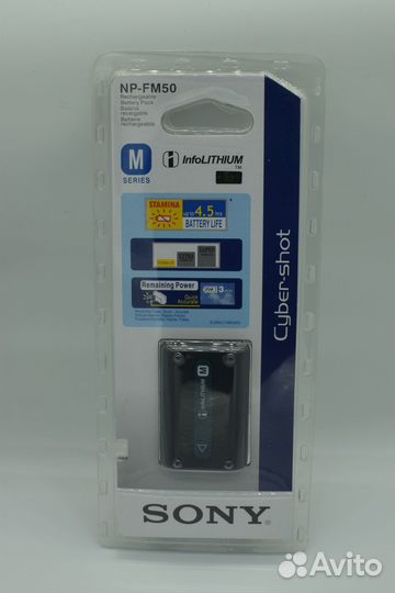 Аккумулятор sony NP-FM50 (BC-TRM/BC-VM10/BC-VM50)