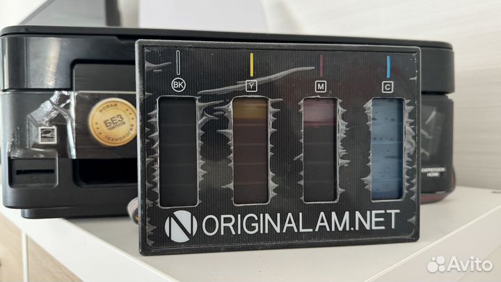 Струйный мфу epson-352 с бспч