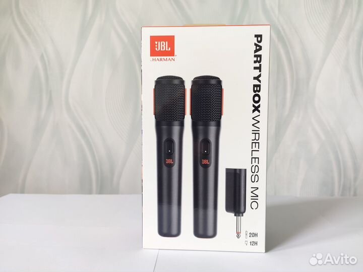 Беспроводные микрофоны JBL PartyBox Wireless Mic