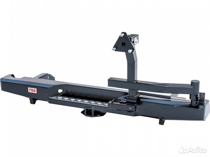 Бампер риф задний Nissan Navara D40 (2005-2014)