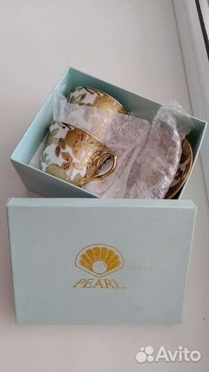 Набор для чая и кофе, 6 предметов. Новый сервиз