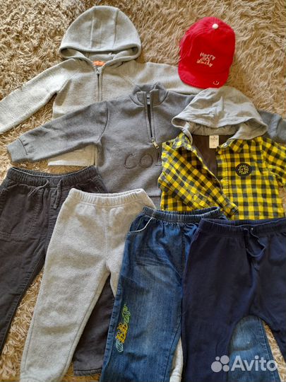 Одежда для мальчика пакетом 86 92