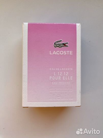 Туалетная вода Lacoste L.12.12 Pour Elle