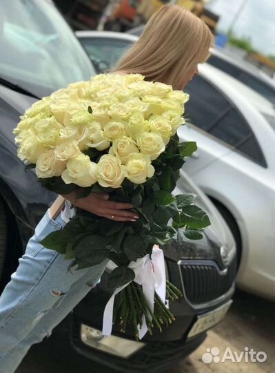 Доставка роз Эквадор крупные,стойкие