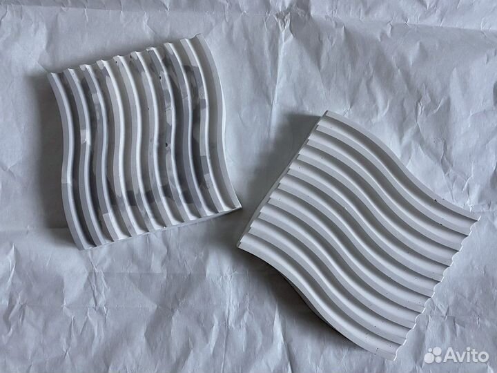 Гипсовое кашпо,подносы