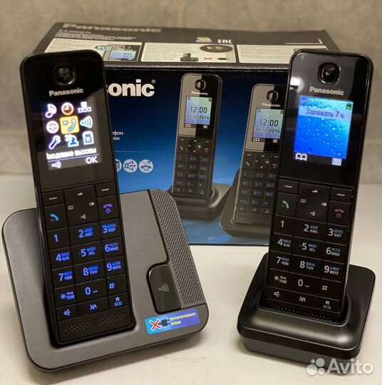 Беспроводные телефоны Panasonic б/у
