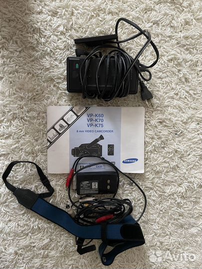 Видеокамера samsung кассетная vp-k60