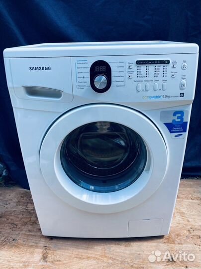 Стиральная машина samsung eco bubble 6 кг
