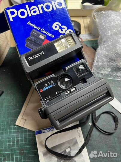 Фотоаппарат polaroid 636 closeup