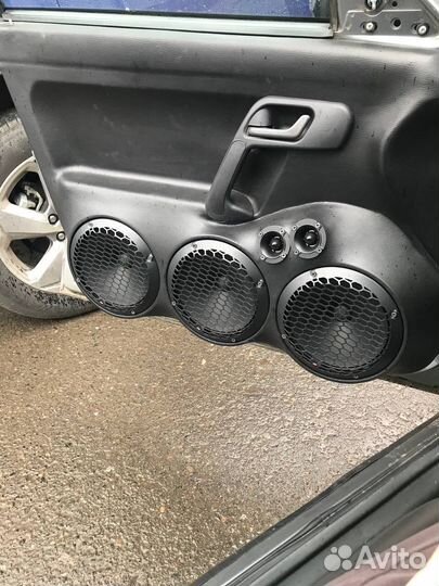 Дверные карты ваз 2110 - 2112 автозвук готовые