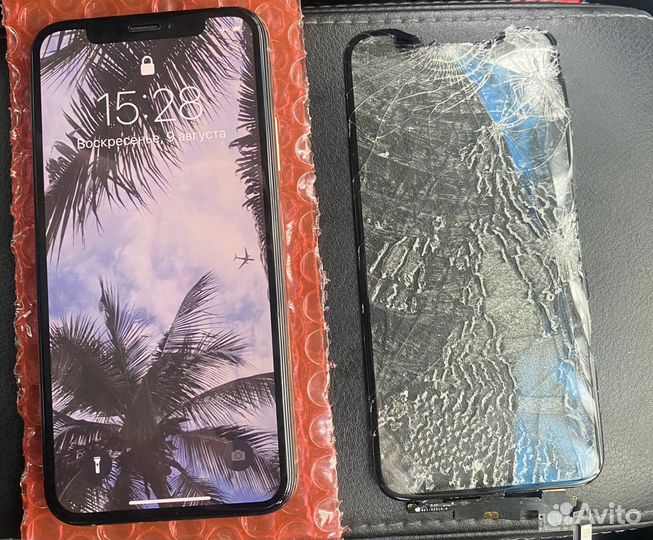 Замена стекла iPhone, сохранение Ориг матрицы