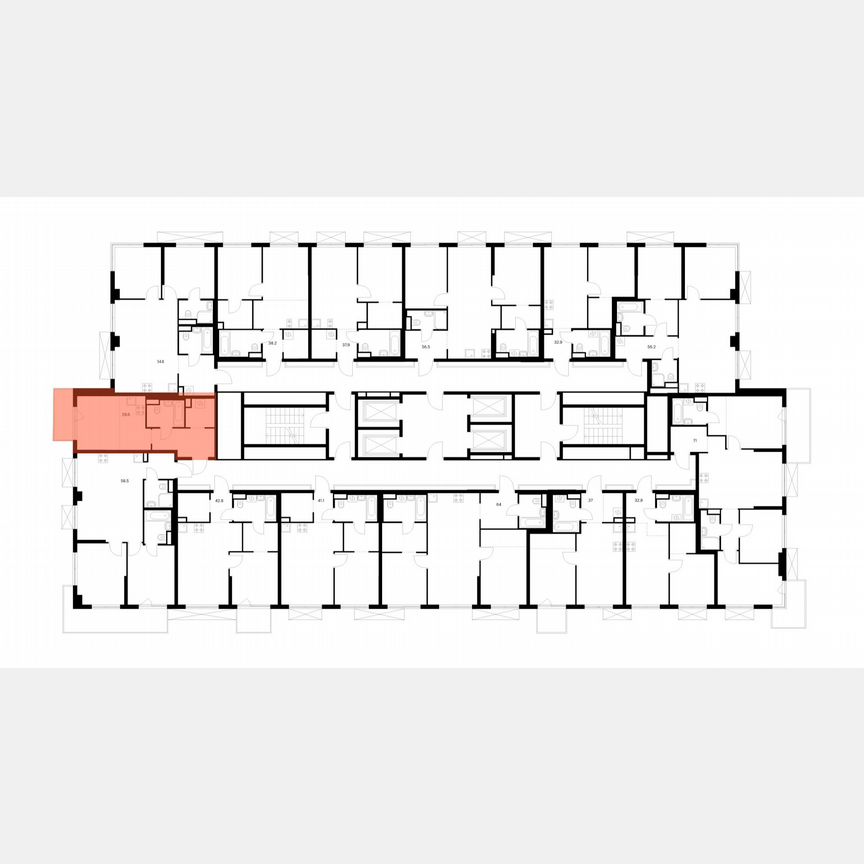 Квартира-студия, 29,6 м², 11/24 эт.