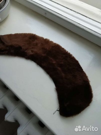 Меховой воротник винтаж