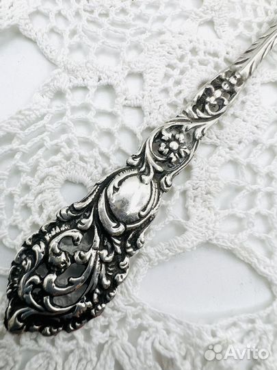 Лопатка для торта Серебро Розы Вьетнам Нежная