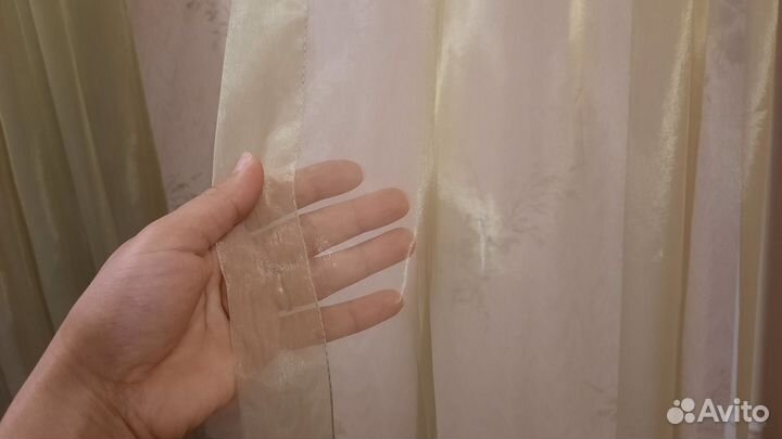 Шторы из органзы