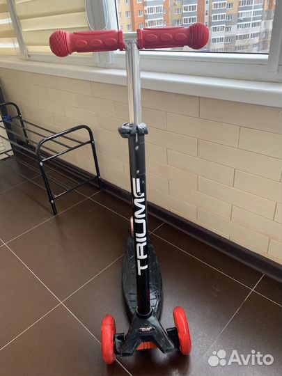 Самокат трехколесный Triumf