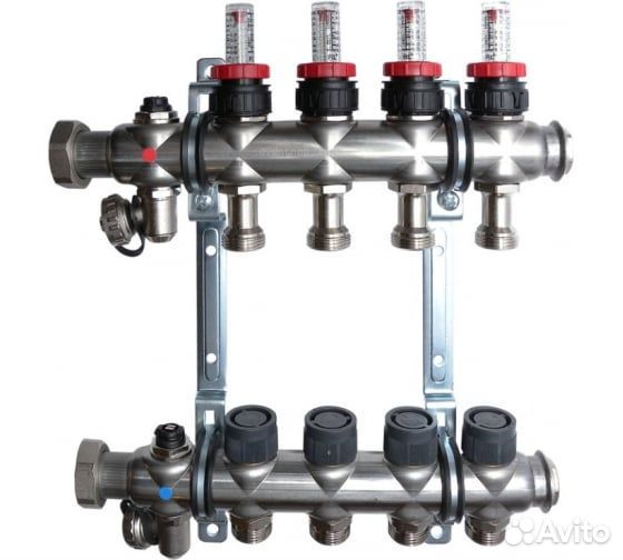 Oventrop коллектор multidis SF 4к. с расх. 1404354