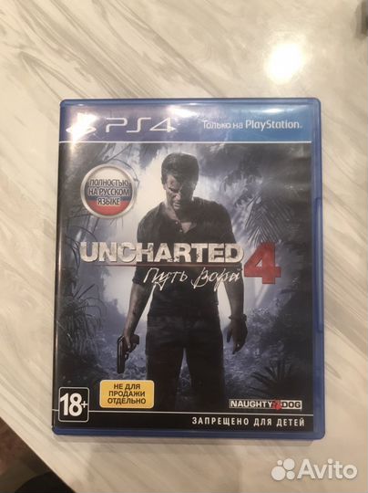 Uncharted 4 путь вора ps4