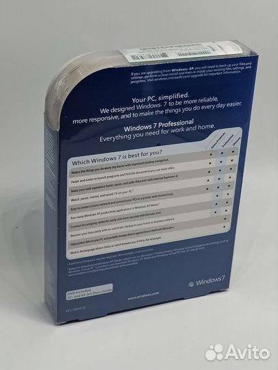 Windows 7 Professional (x32/x64) BOX