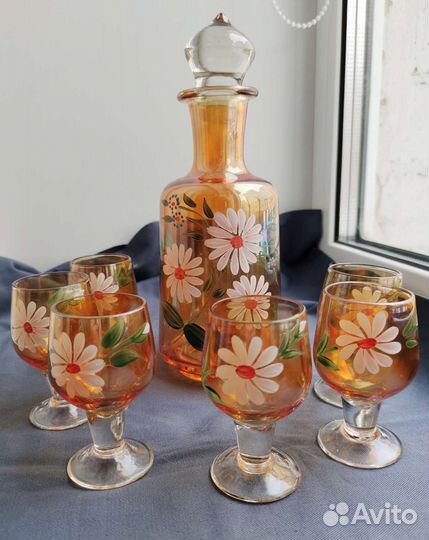 Графин с рюмками СССР
