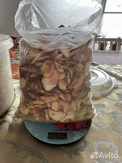 Сушеные яблоки