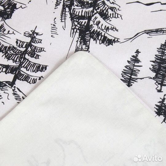 Кпб 'Этель' 1.5 сп Winter landscape 143*215 см,150