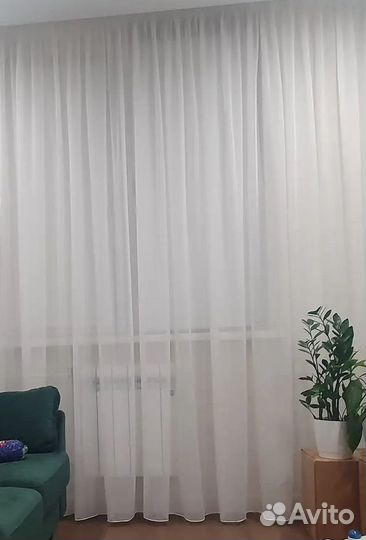 Новый готовый тюль 5 и 6 метров