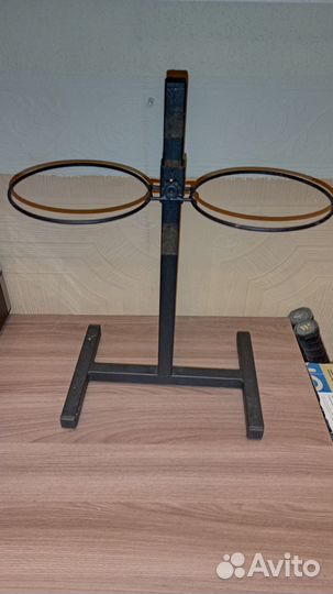 Миски для собак на подставке двойные 0,5 литра