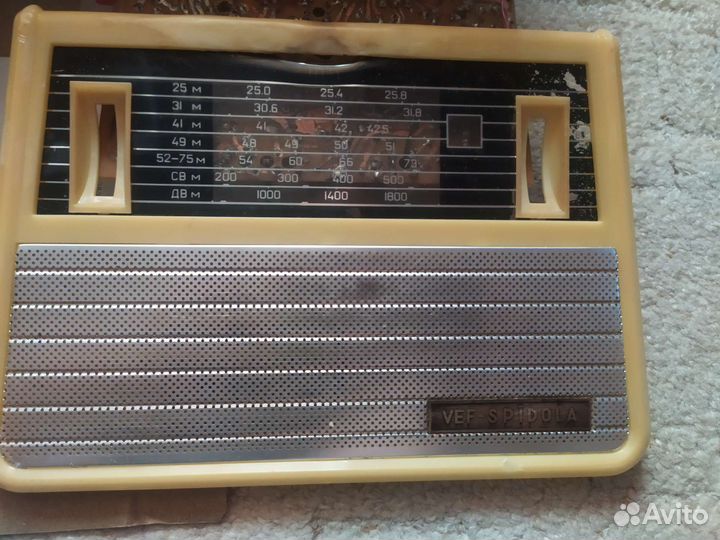 Радиоприемник вэф спидола-запчасти