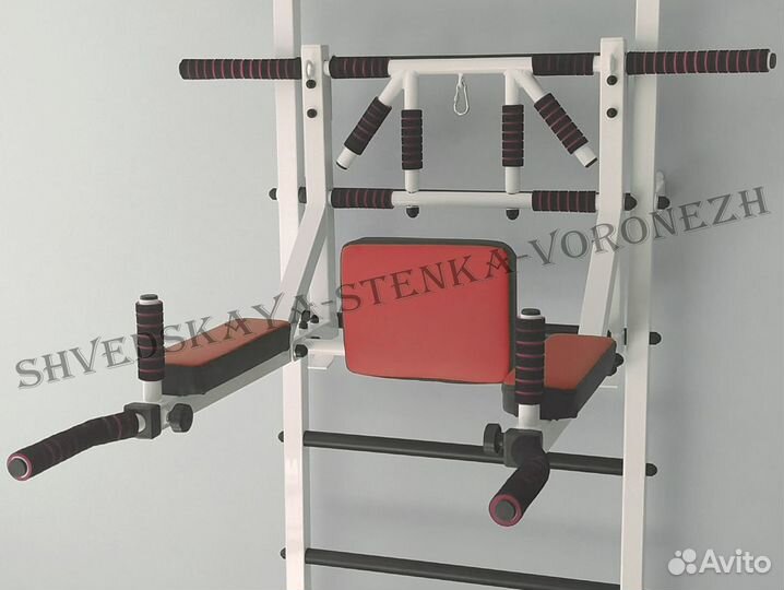 Шведская стенка + Турник 3в1 Мультихват Power Люкс