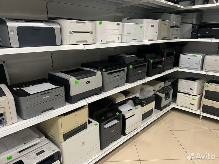 Принтеры ч/б, цветные лазерная печать