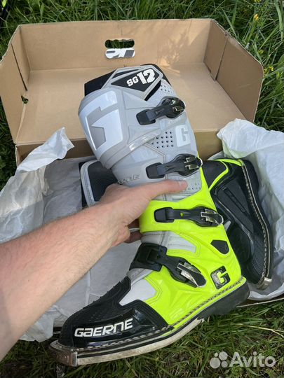 Gaerne SG-12 кроссовые шарнирные мотоботы 44 42.5