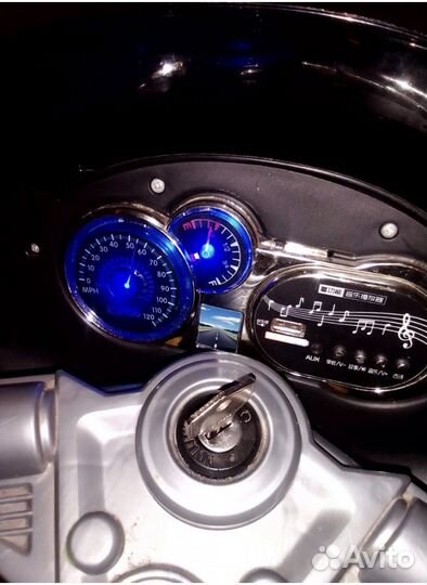 Электрический мотоцикл детский