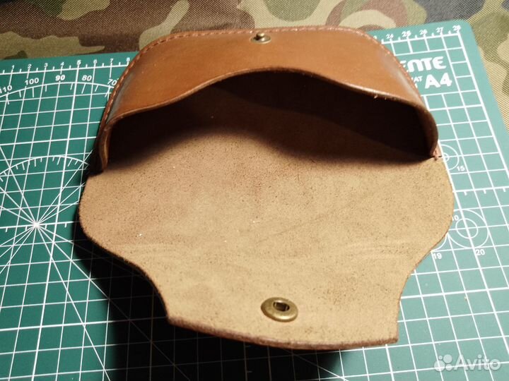 Футляр для очков кожаный