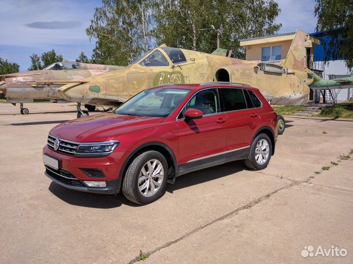 Брызговики передние Volkswagen Tiguan 2016-нв