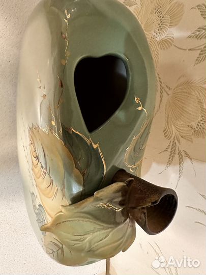 Оригинальная ваза для цветов, ручной росписи