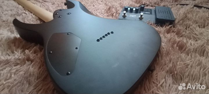 Ibanez GRG121DX-BKF + Valeton GP-100